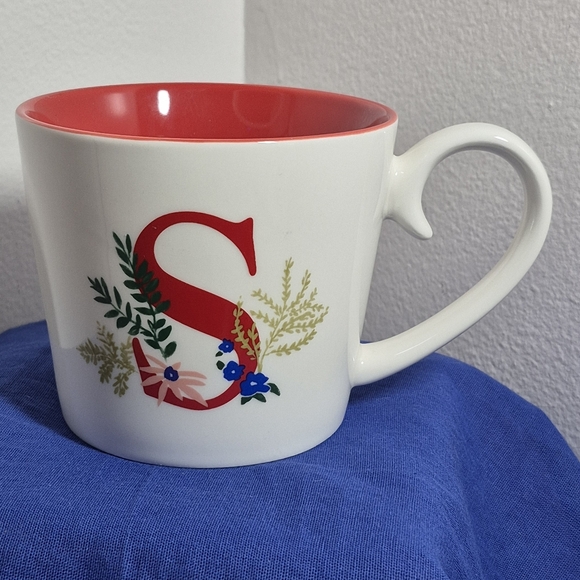 Opal House Monogram Letter 'S' Ceramic Stoneware Coffee Mug 16 oz NWOT - Picture 5 of 7